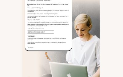 Stop Writing Copy. Start Asking Questions.