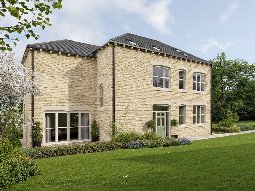 close up cgi of new built for the built environment