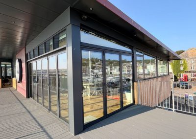 Padstow harbour office built environment