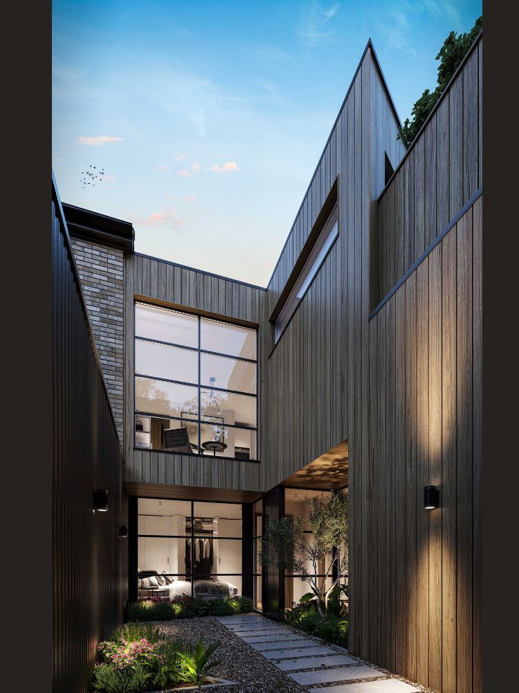 focused view of property by the built environment network