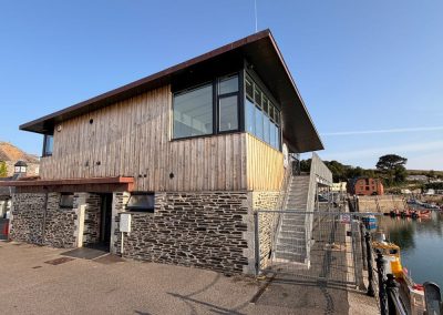 Padstow harbour office built environment