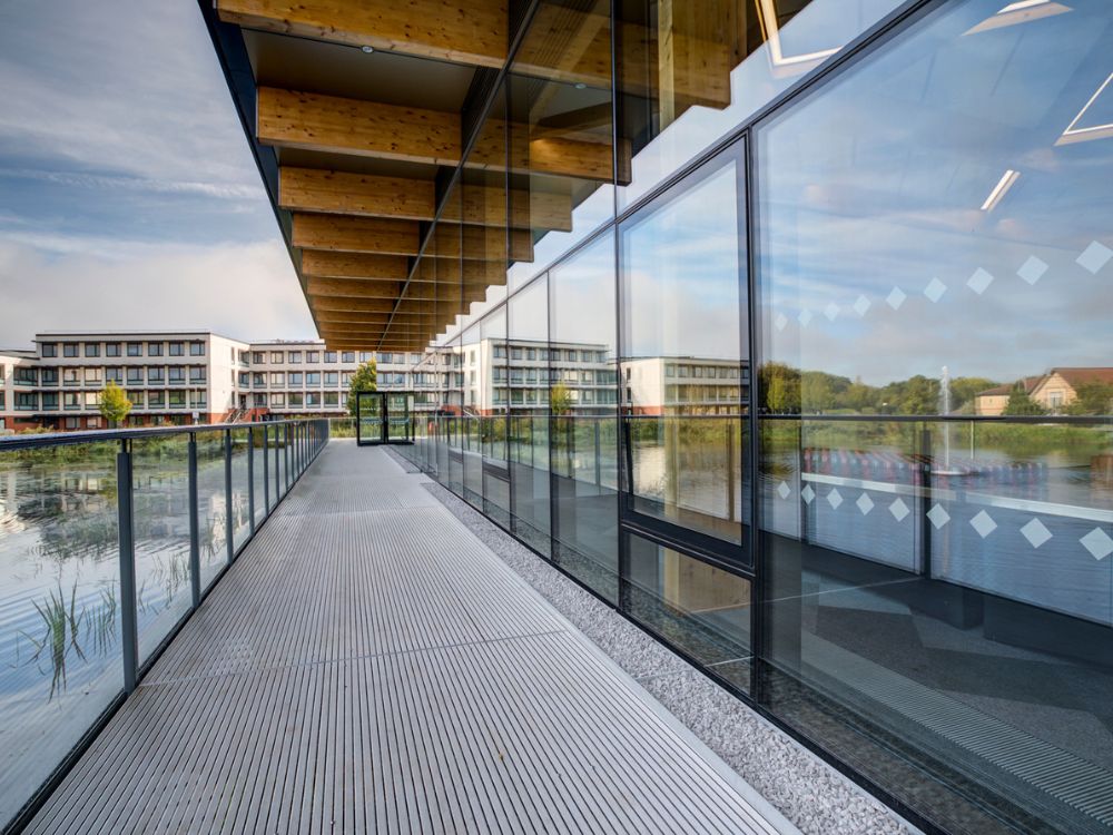 the glazing of warwick university by the built environment network