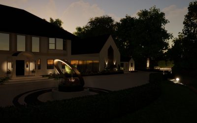 night image of church house for the built environment network