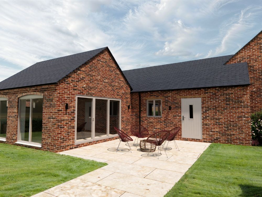 shutt heath farm front entrance by the built environment network