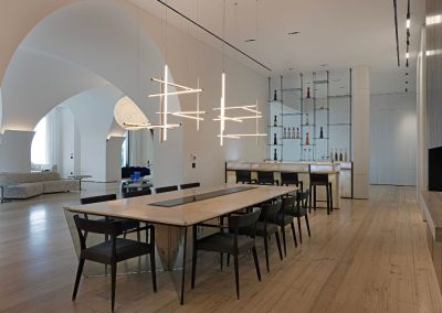 dining table image of lebanon villa for the built environment