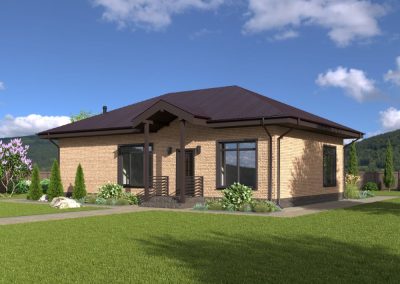 Estonia House Render for the built environment