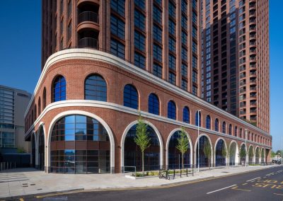 architectural archway building image for the buitl environment