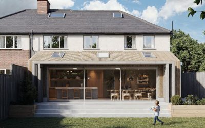 Modern Timber Extension In Boston Spa, Wetherby
